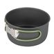 Набір посуду Bo-Camp Explorer 4 Pieces 19 Hard Anodized Grey/Green (2200241)