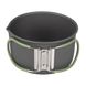 Набор посуды Bo-Camp Explorer 4 Pieces 19 Hard Anodized Grey/Green (2200241)