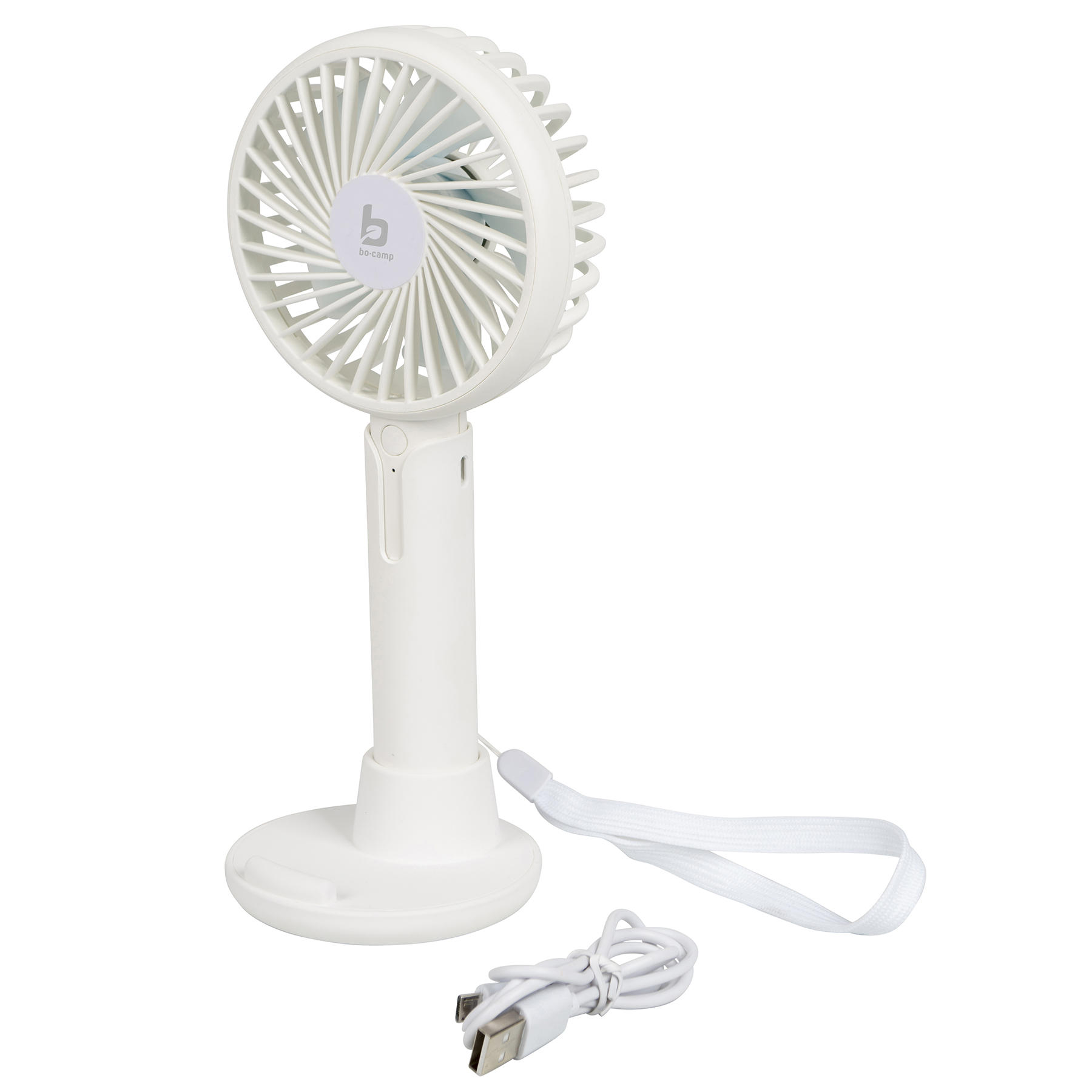 Вентилятор акумуляторний Bo-Camp Portable Fan With Holder White (8520952)
