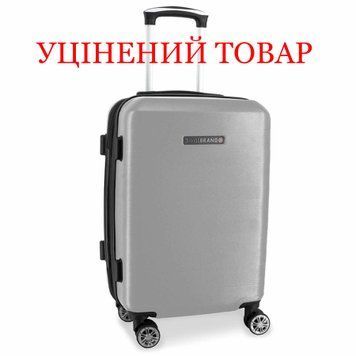 Валіза Swissbrand Cardiff (L) Silver (SWB_LHCAR802L) Discounted