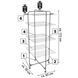 Сушарка для білизни підлогова Casa Si Exo 4 White (CS92166E04IT)