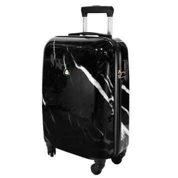 Чемодан Semi Line 20" (S) Black Marble (T5730-1)