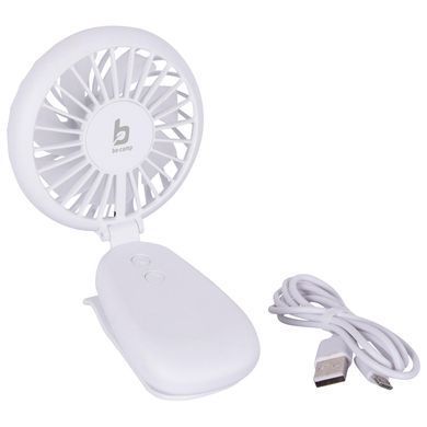 Вентилятор аккумуляторный Bo-Camp Mini Fan With Clamp White (8520960)