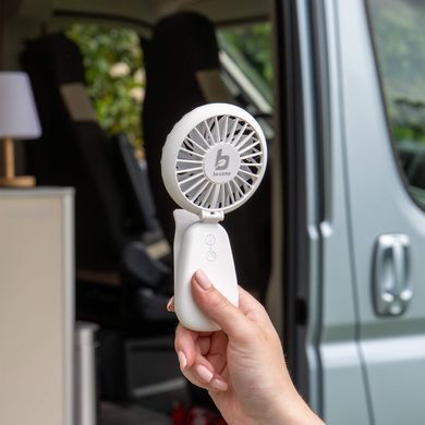 Вентилятор аккумуляторный Bo-Camp Mini Fan With Clamp White (8520960)