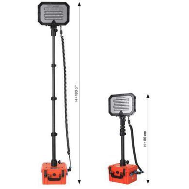 Прожектор професійний Mactronic Monster Light Mini Rescue (18 000 Lm) Recharge (PFL0151-E-ORANGE)