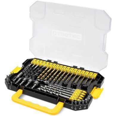 Набір біт і свердел Trotec 49 pieces Hexagon Shank Drill and Bit Set (6200001160)