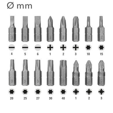 Набір біт і свердел Trotec 49 pieces Hexagon Shank Drill and Bit Set (6200001160)