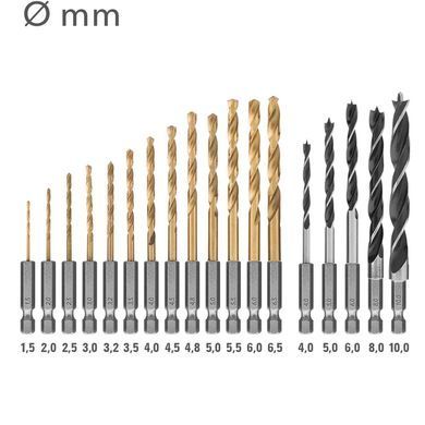 Набір біт і свердел Trotec 49 pieces Hexagon Shank Drill and Bit Set (6200001160)