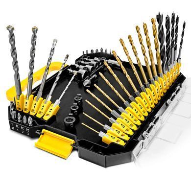 Набір біт і свердел Trotec 49 pieces Hexagon Shank Drill and Bit Set (6200001160)