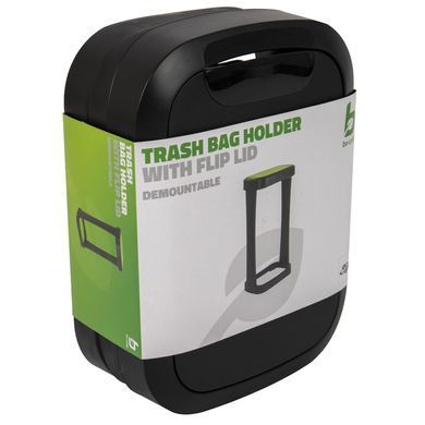 Корзина для сміття складана Bo-Camp Flip Lid 120L Black (6315225)