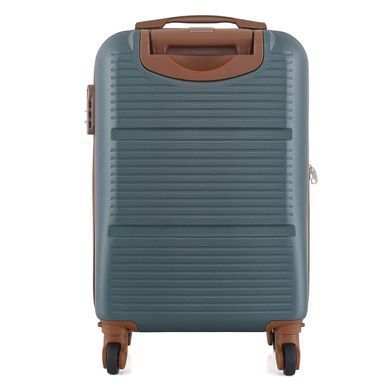 Чемодан Semi Line 20" (S) Green-Grey (T5584-2)