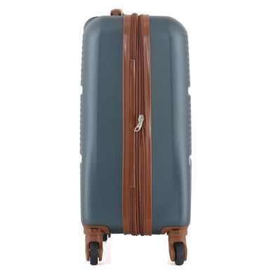 Чемодан Semi Line 20" (S) Green-Grey (T5584-2)