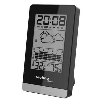купити Метеостанції Technoline Метеостанція Technoline WS9125 Black (WS9125)