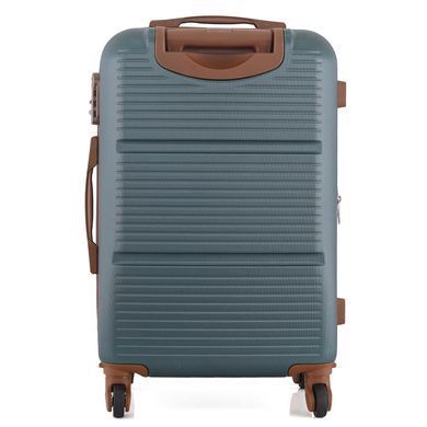Чемодан Semi Line 22" (M) Green-Grey (T5584-3)