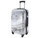 Валіза Semi Line 24" (M) White Marble (T5731-2)