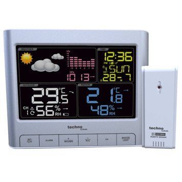 купить Метеостанции Technoline Метеостанция Technoline WS6449 Silver (WS6449)