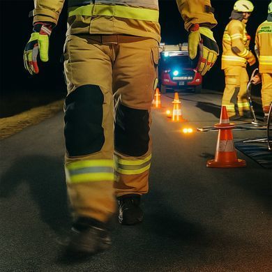 Комплект ліхтарів професійних Mactronic O-Flare (40 Lm) Amber Magnetic Recharg 12/220V (PSD0113)