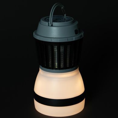 Фонарь-уничтожитель насекомых Bo-Camp Atom WP Rechargable 200 Lumen Grey/Black (5818805)