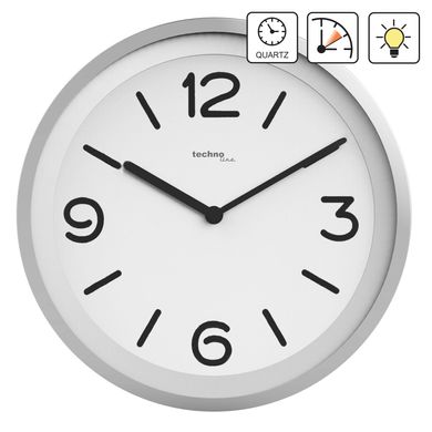 купить Часы настенные Technoline Часы настенные Technoline WT7400 Silver (WT7400)