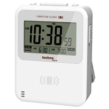 Часы настольные Technoline Vibro WT350 White (WT350)