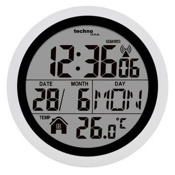 купить Часы настольные Technoline Часы настенные Technoline WT3005 Bath Clock Silver (WT3005)