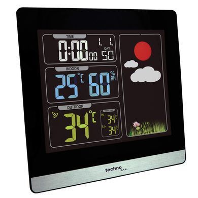 купити Метеостанції Technoline Метеостанція Technoline WS6448 Black (WS6448)