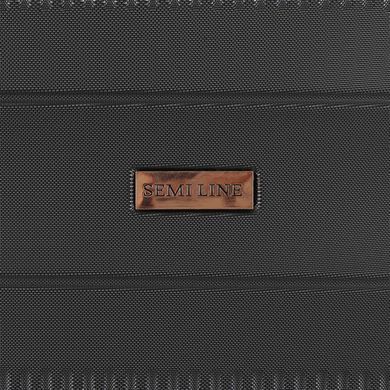 Чемодан Semi Line 24" (M) Black (T5787-2)