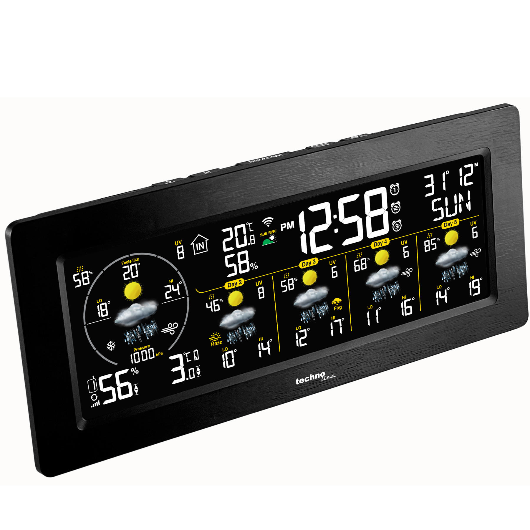 Метеостанція Technoline DirektWetter WD3050 Anthracite (WD3050) — фото 4