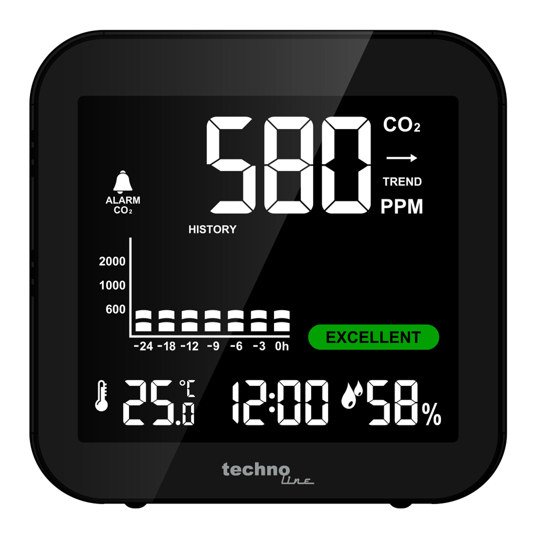 Метеостанція Technoline WL1025 Black (WL1025) — фото 3