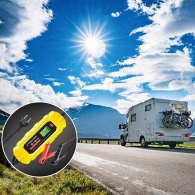 Зарядний пристрій для автомобільного акумулятора Trotec PBCS 10A, 12V, 4-200Ah (4675000015)
