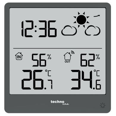 Метеостанция Technoline WS9138 Graphite (WS9138)