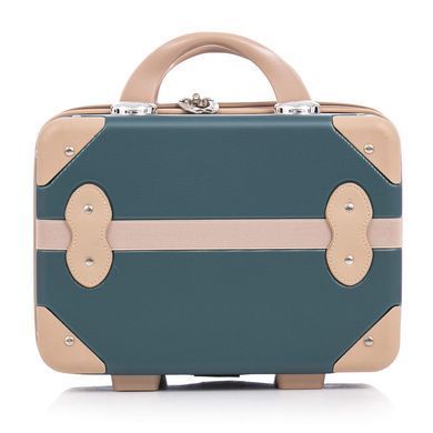 Бьюти-кейс Semi Line 10L Green-Navy (T5838-1)