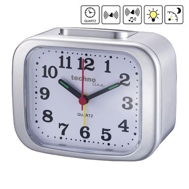 купить Часы настольные Technoline Часы настольные Technoline Modell XL Silver (Modell XL silber)